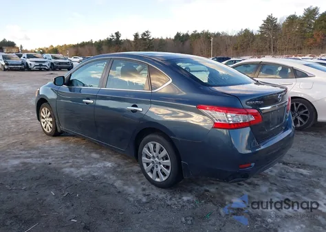 2014 Nissan Sentra S из США, поврежденный, VIN 3N1AB7AP4EL693316